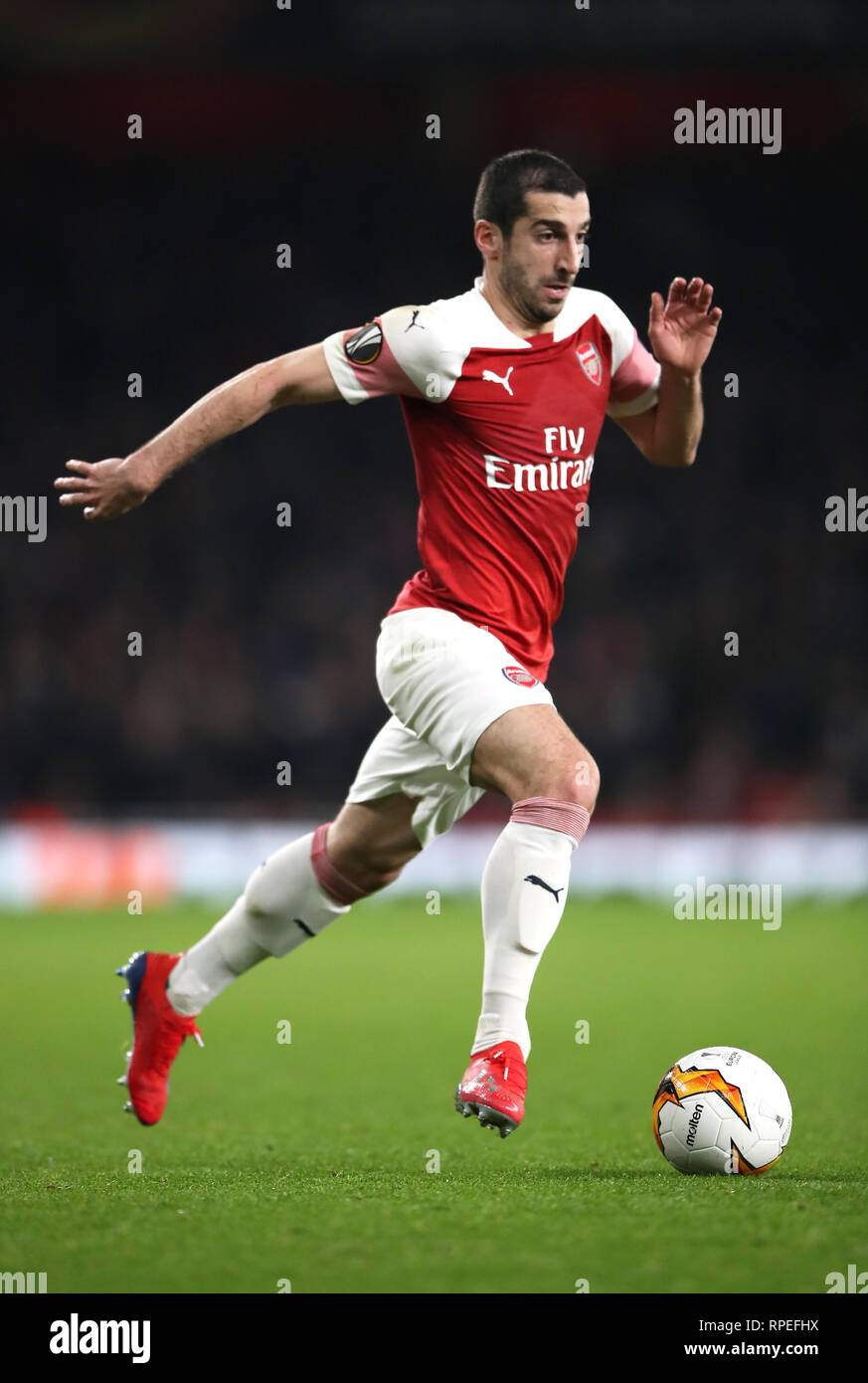 Henrikh Mkhitaryan, Arsenal Stock Photo - Alamy