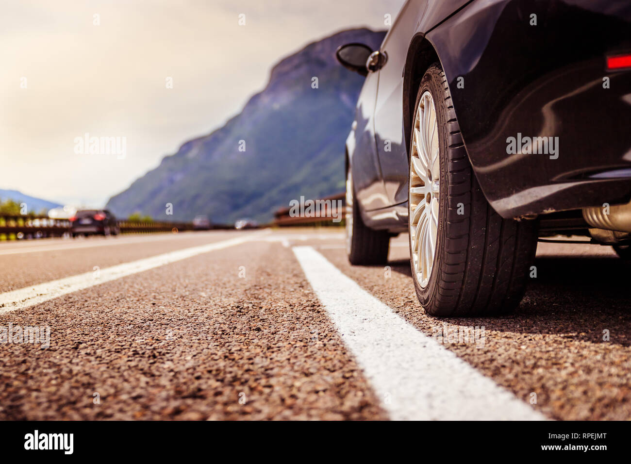 Breakdown lane hires stock photography and images Alamy