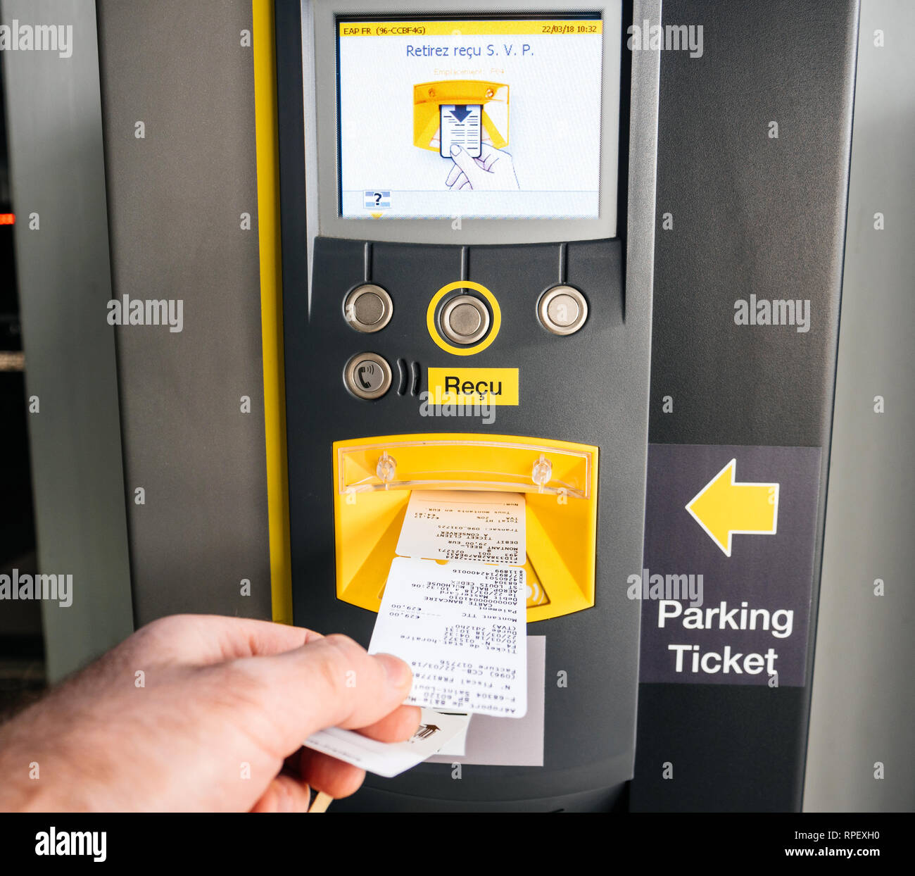 Parking point payment hires stock photography and images Alamy