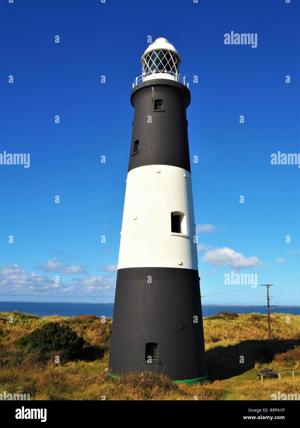 Black and white stripes, lighthouse hires stock photography and images