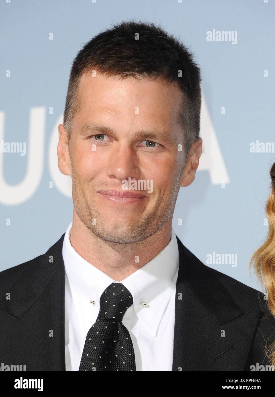 Los Angeles, CA, USA. 21st Feb, 2019. Tom Brady at arrivals for UCLA Hollywood for Science Gala, Private Residence, Los Angeles, CA February 21, 2019. Credit: Elizabeth Goodenough/Everett Collection/Alamy Live News Stock Photo