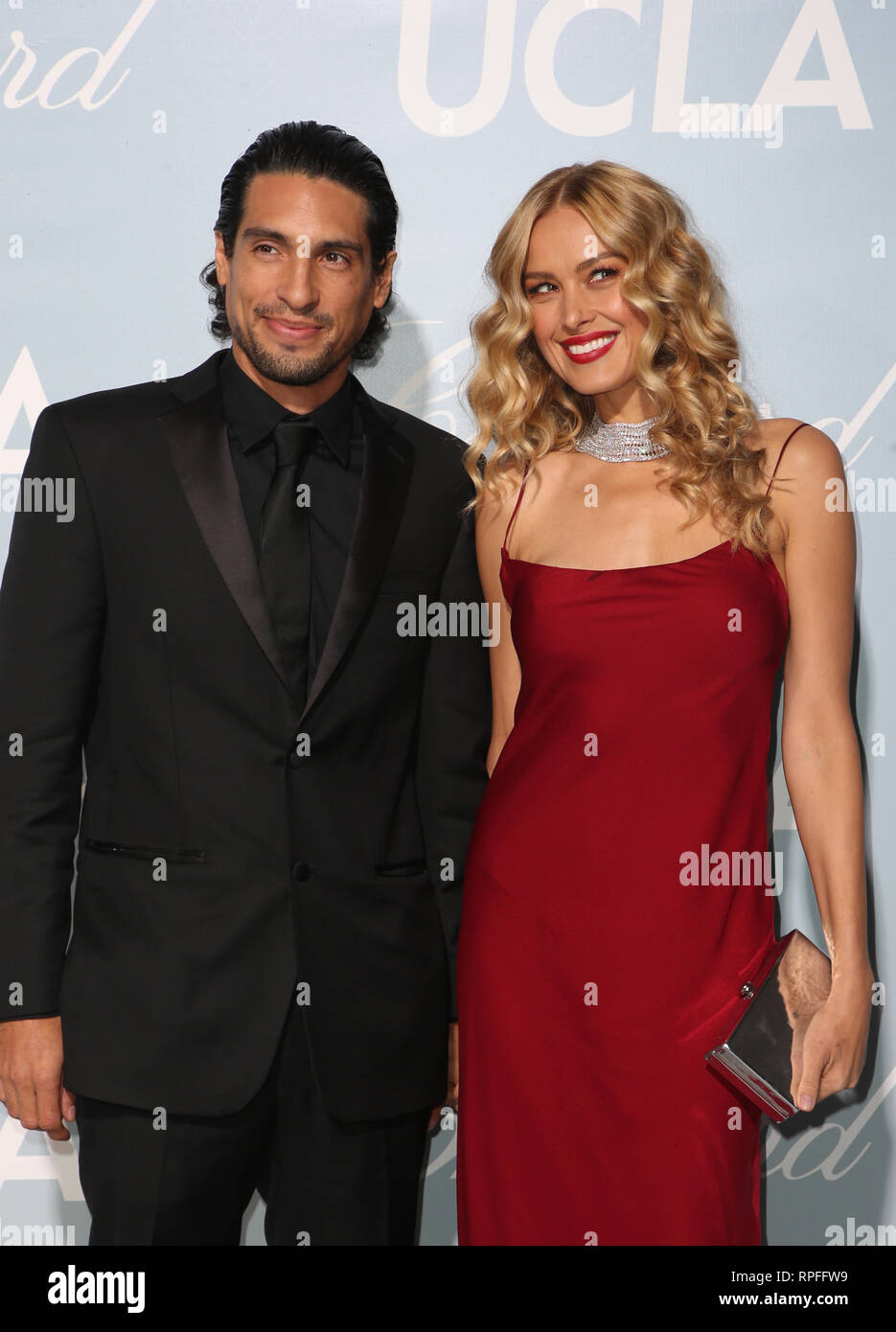 LOS ANGELES, CA FEBRUARY 21 Benjamin Larretche, Petra Nemcova, at the
