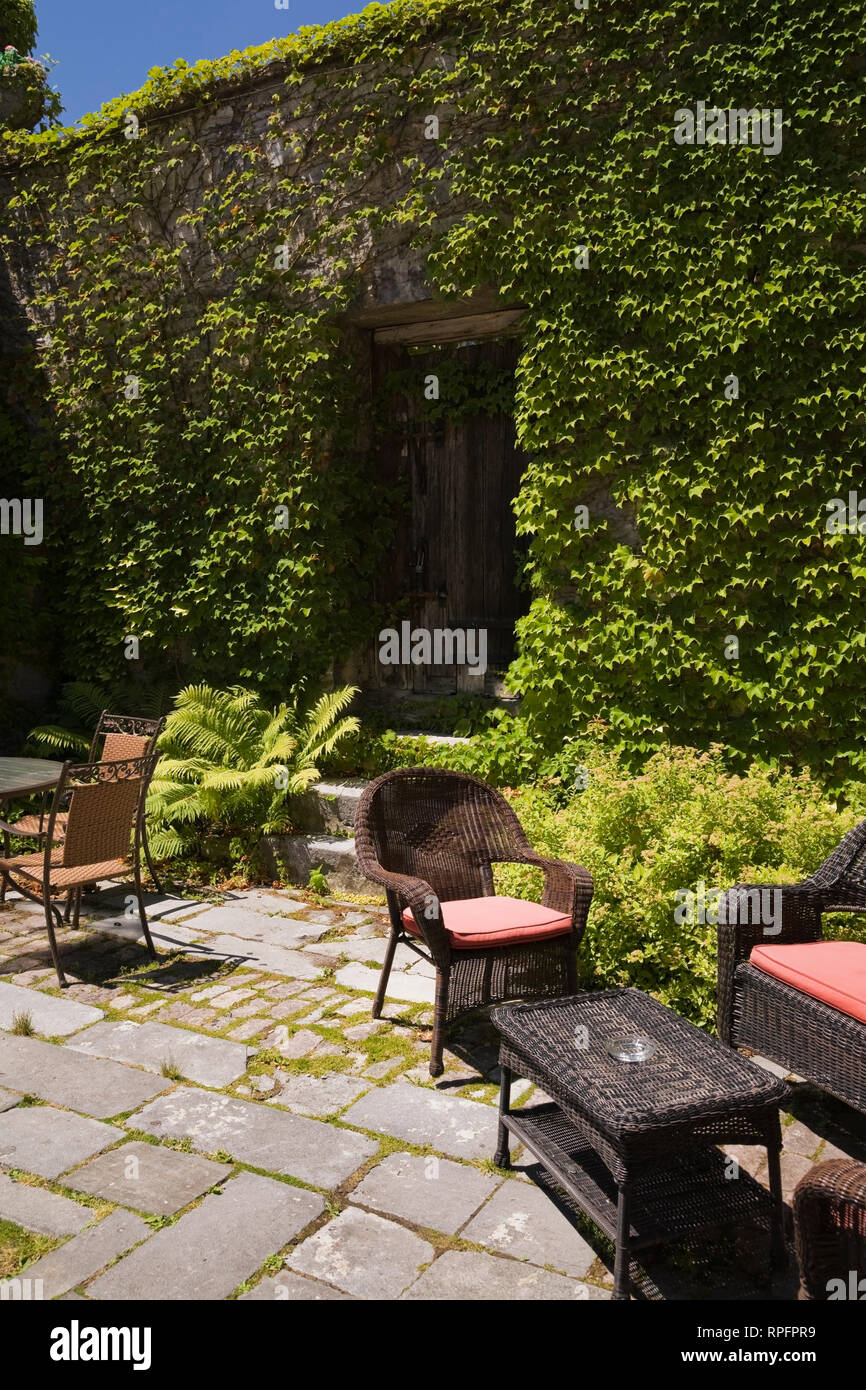 kingdom outdoor living center on Small Courtyard Garden High Resolution Stock Photography And Images Alamy