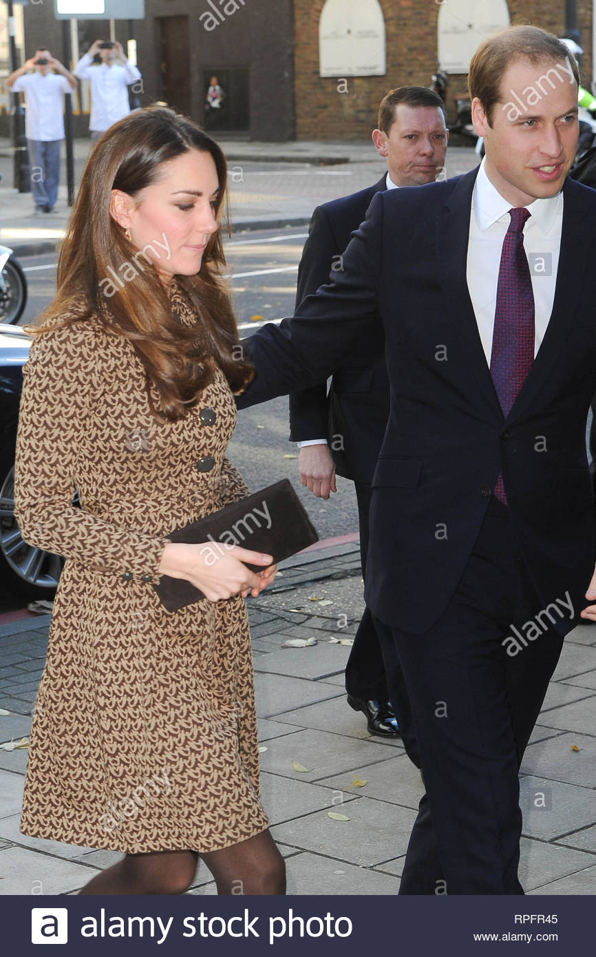 Usa Only London Uk Prince William And Kate Middleton Arrive At