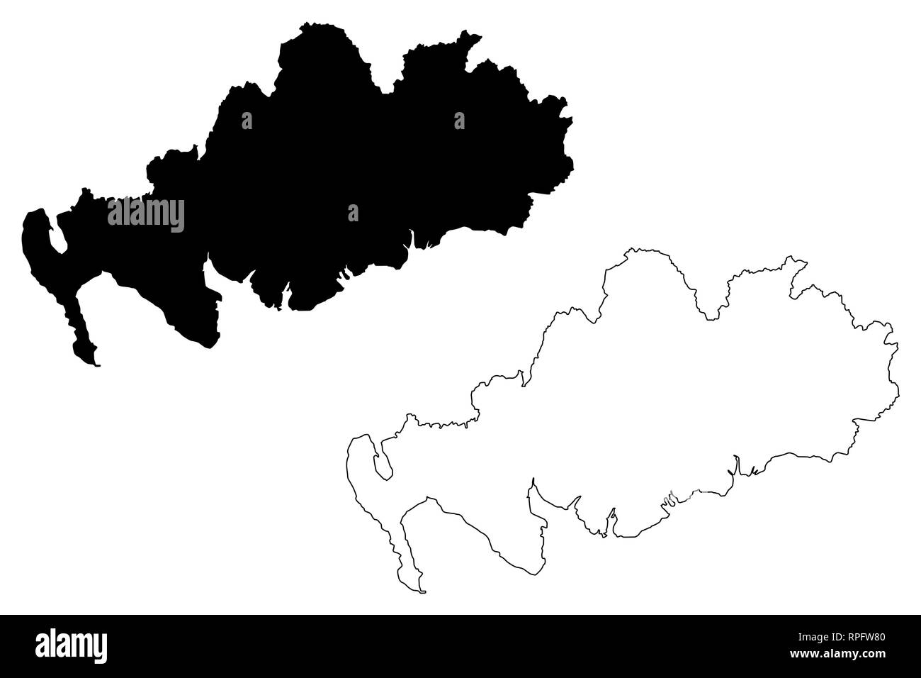 Tourism dumfries and galloway Stock Vector Images Alamy