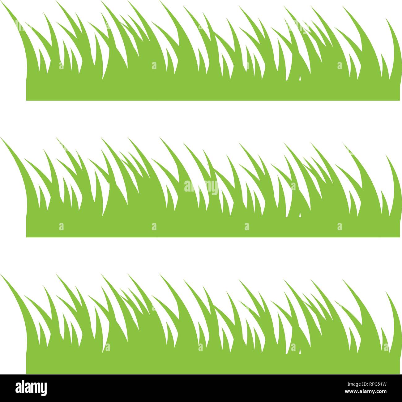 Grass icon design template vector graphic illustration Stock Vector ...