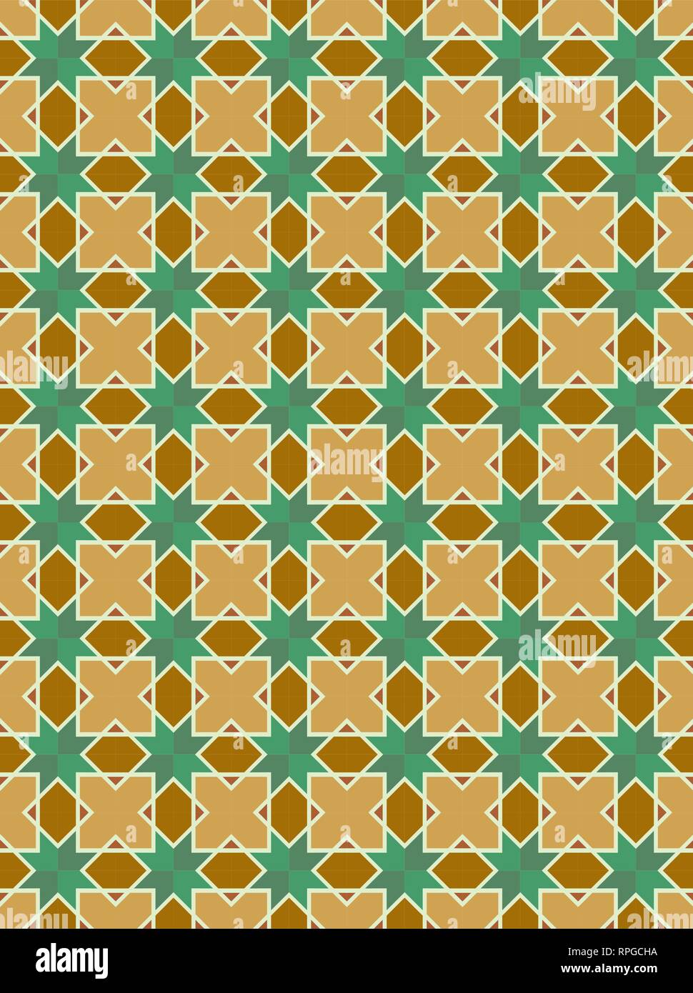 Vector - Seamless pattern stock vector, use for tiled background ...