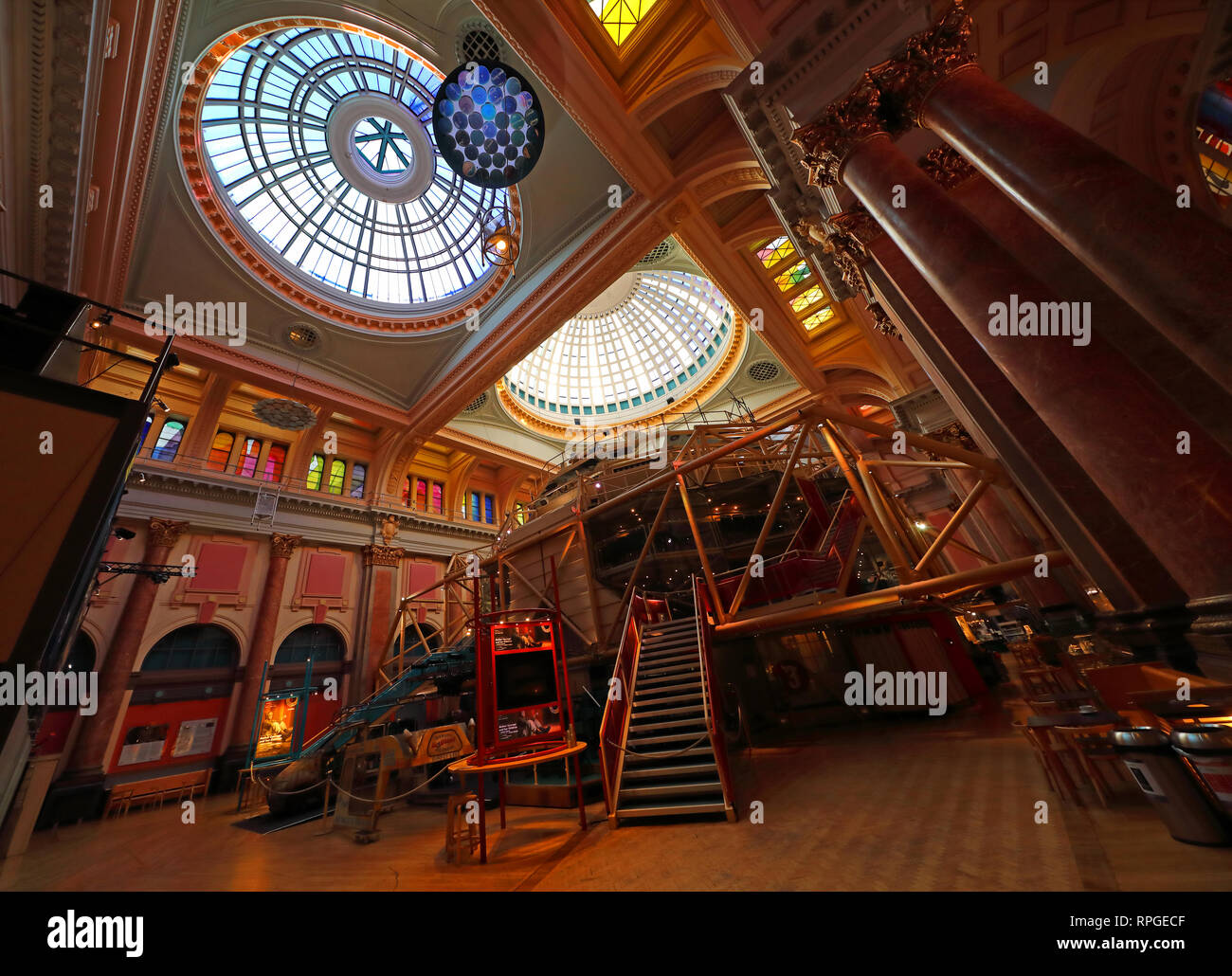 Royal Exchange theatre, St Anns Sq, Manchester, England, UK,  M2 7DH Stock Photo