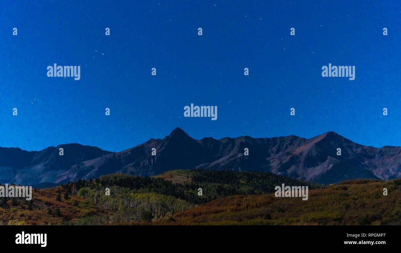 San Juan Mountains & Stars, Ridgway, Colorado