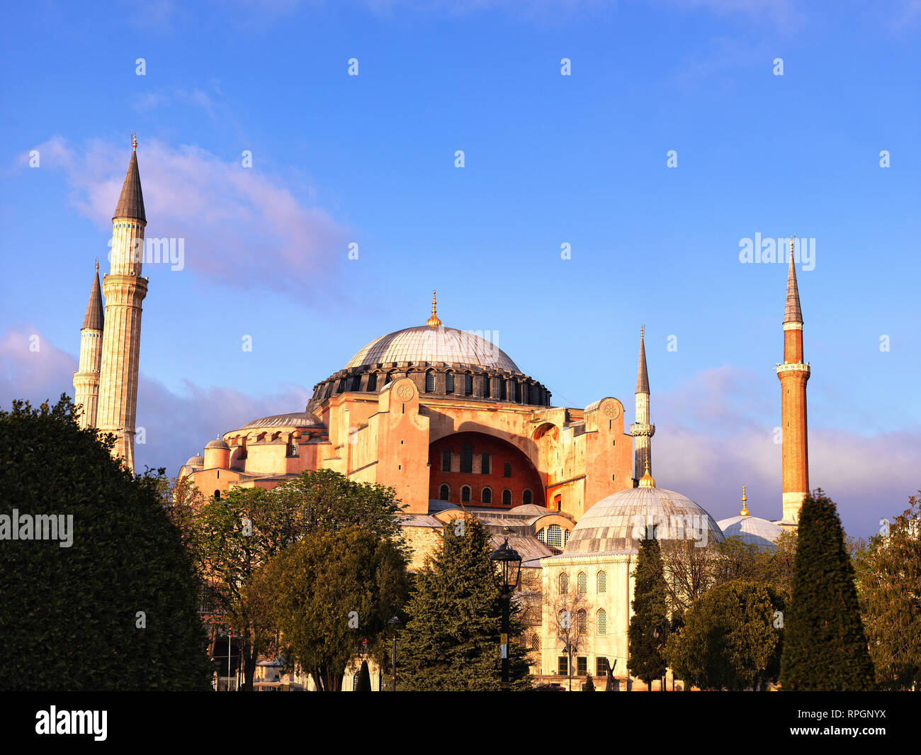 Aerial view of Hagia Sophia in Istanbul, Turkey Stock Photo - Alamy