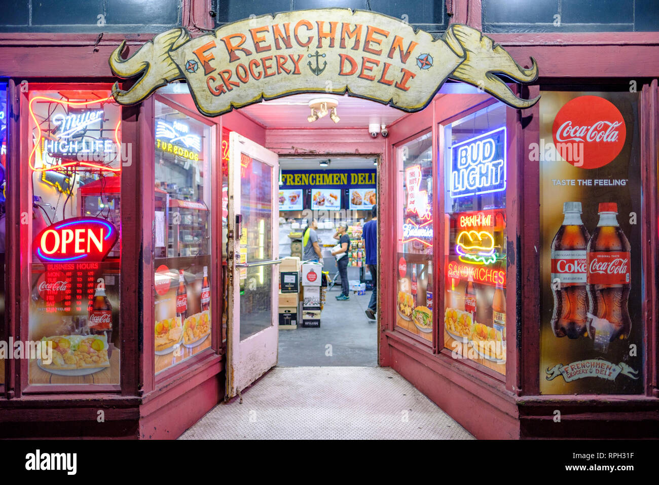 Frenchman street and new orleans hi-res stock photography and images