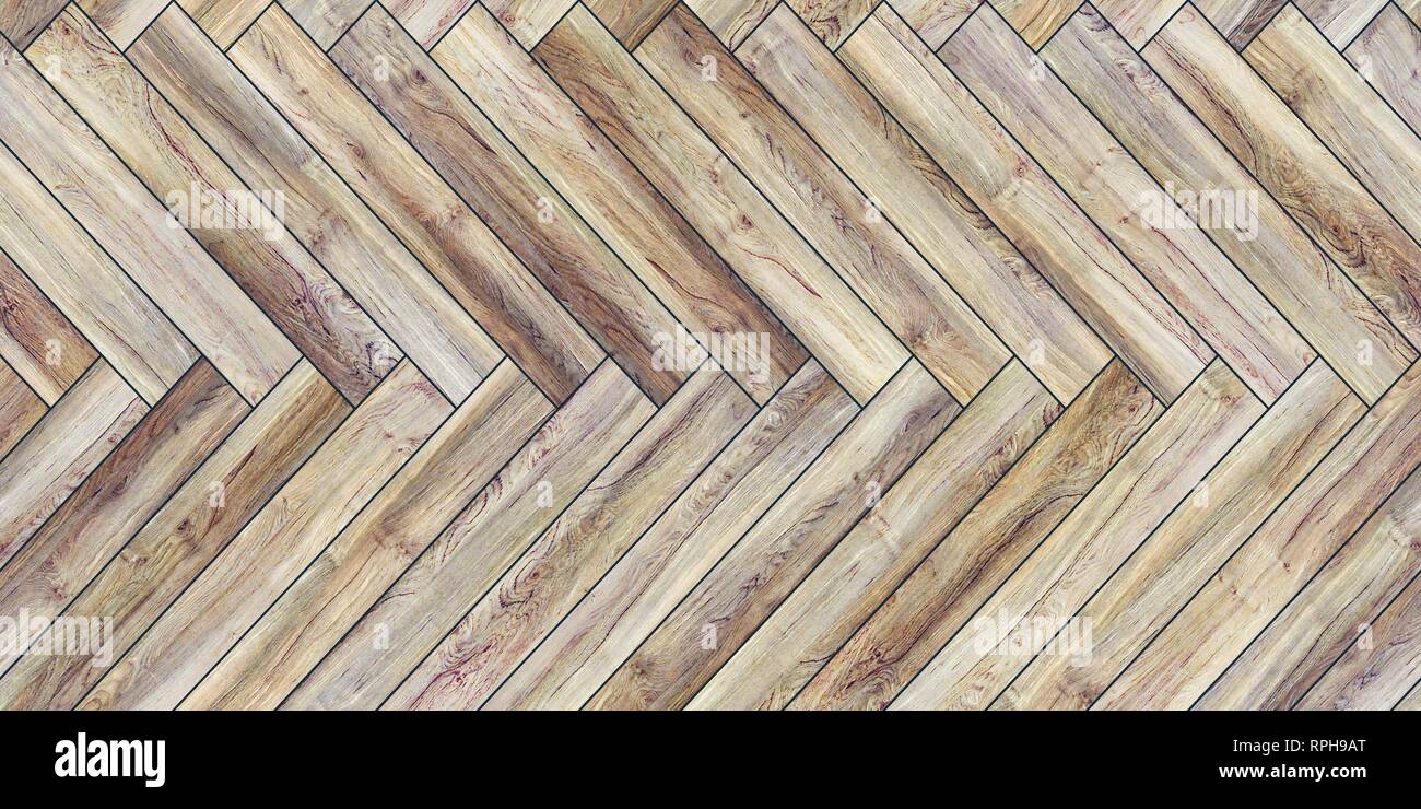 Seamless wood parquet texture (horizontal herringbone light Stock Photo ...