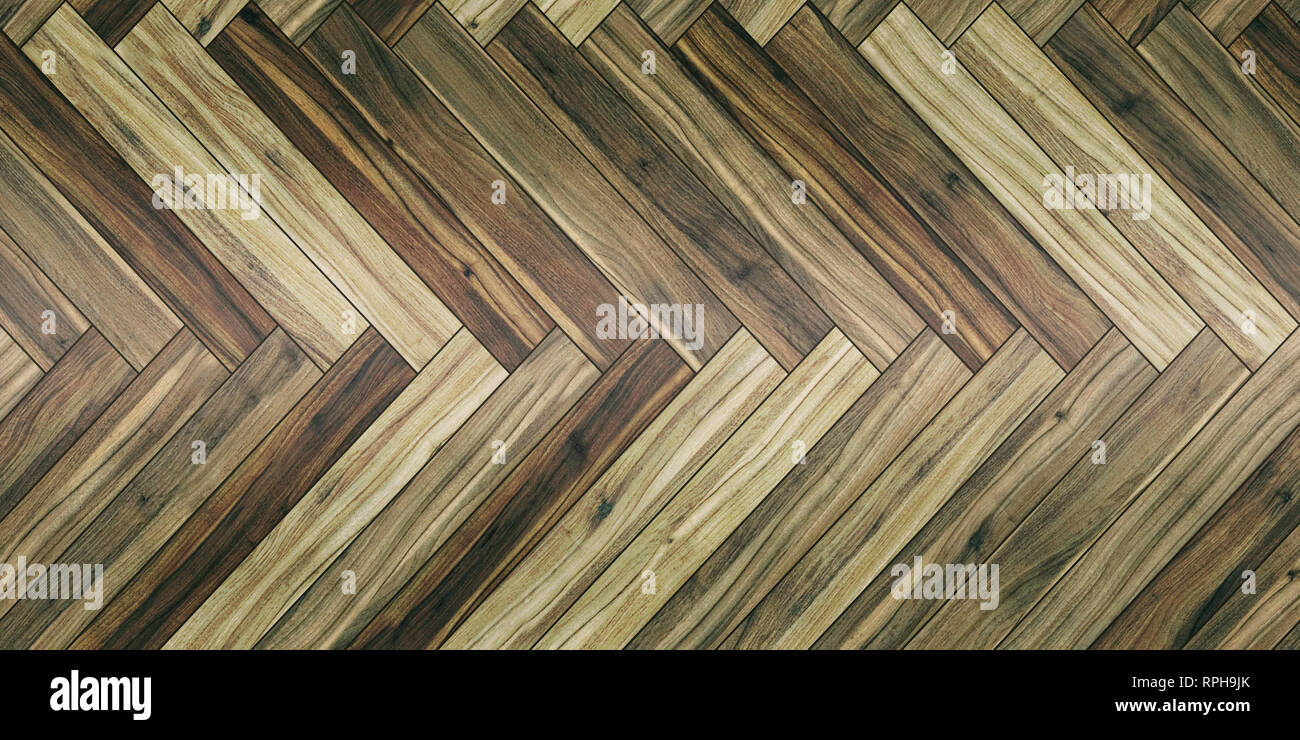 Seamless wood parquet texture (horizontal herringbone common Stock ...