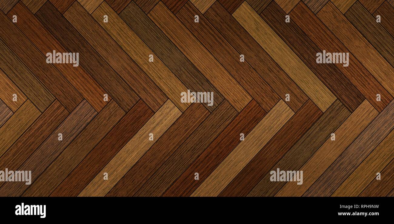 Seamless wood parquet texture (horizontal herringbone brown Stock Photo ...