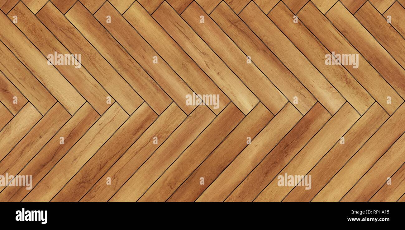 Seamless wood parquet texture horizontal herringbone light brown Stock ...