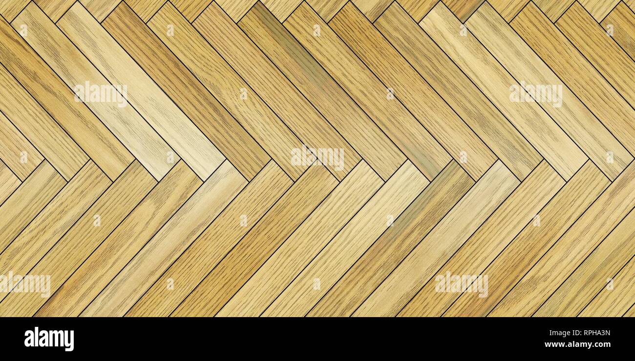 Seamless wood parquet texture horizontal herringbone light brown Stock ...