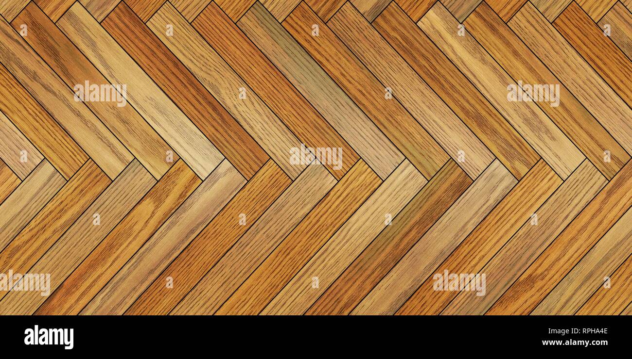 Seamless wood parquet texture horizontal herringbone light brown Stock ...