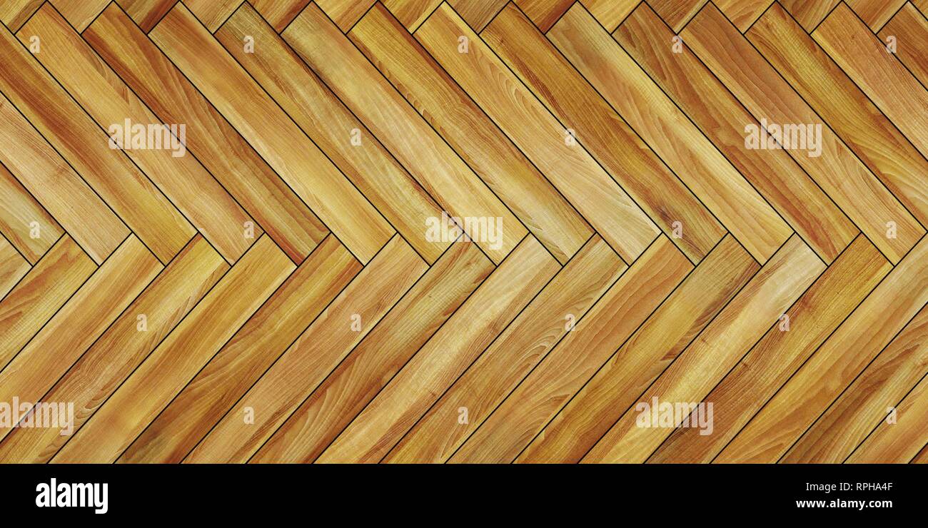 Seamless wood parquet texture horizontal herringbone light brown Stock ...