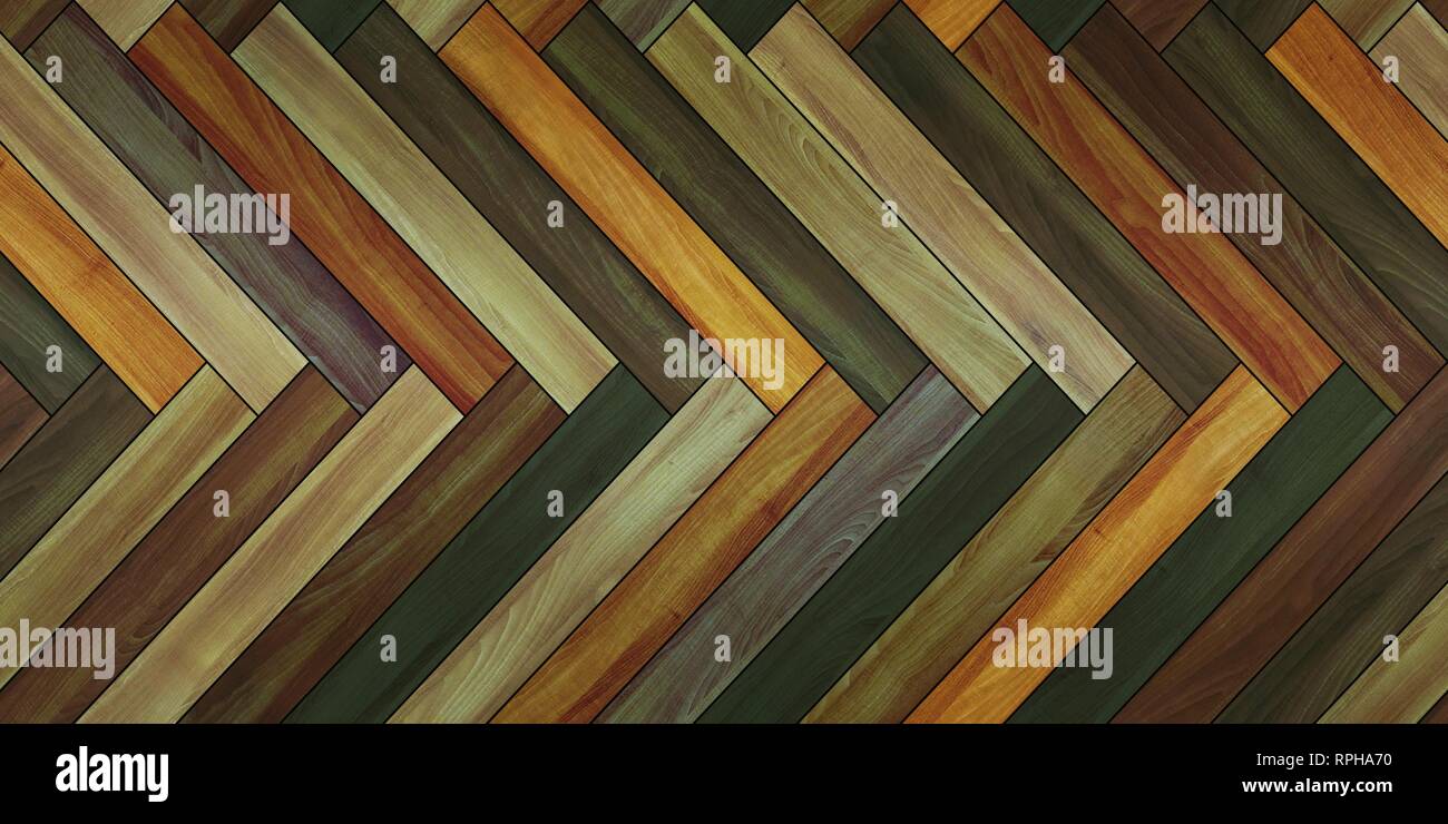 Seamless wood parquet texture horizontal herringbone colorful Stock ...