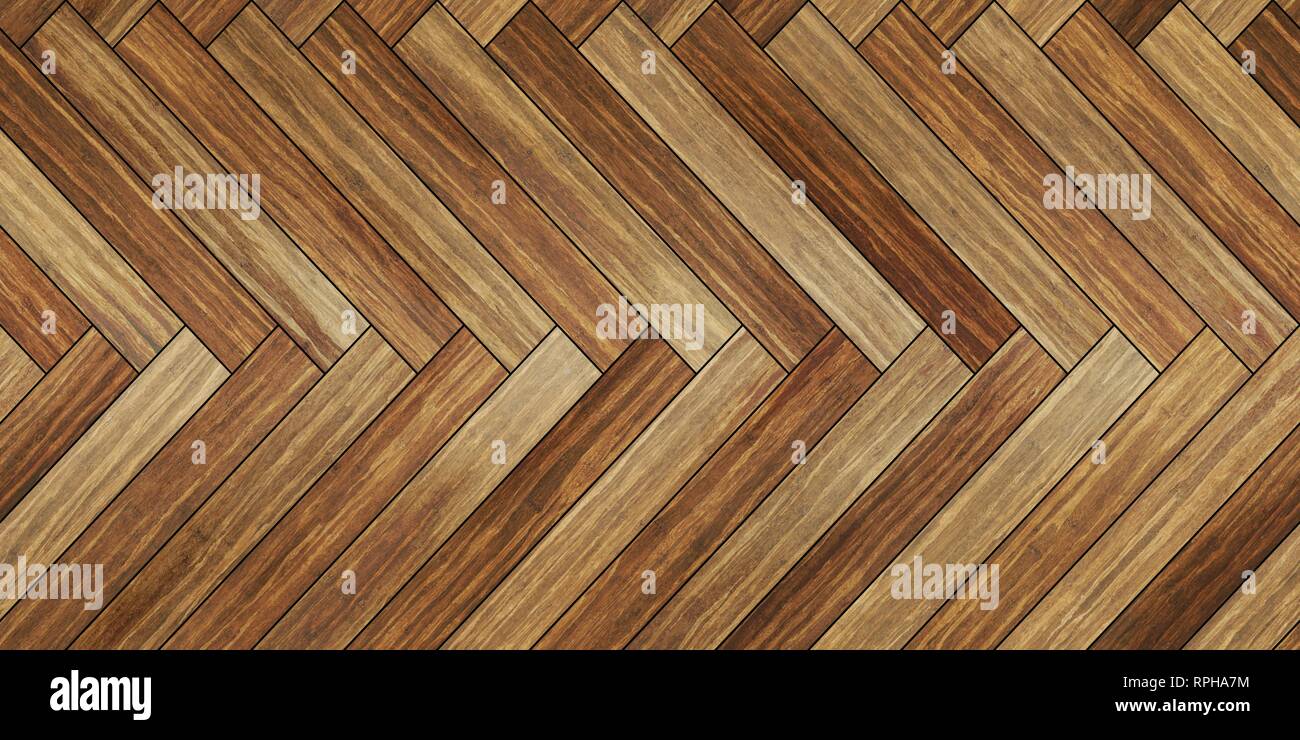 Seamless wood parquet texture horizontal herringbone brown Stock Photo ...