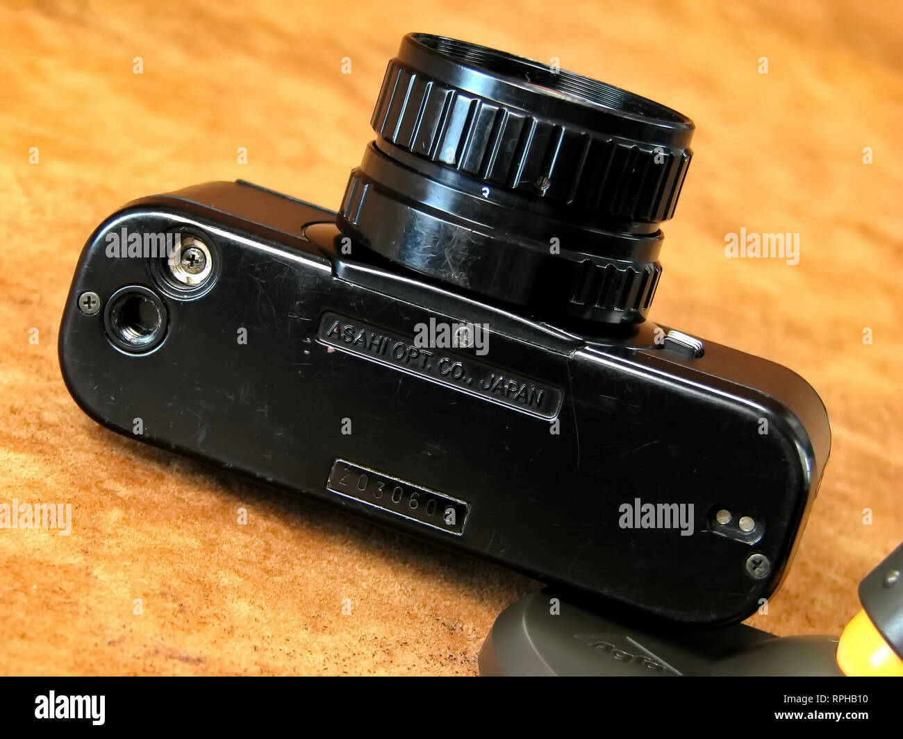 Vintage Collectible Pentax SLR Auto110 Camera. Stock Photo