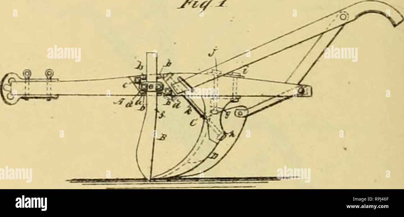 . Allen's digest of plows, with attachments, patented in the United States from A.D. 1789 to January 1883 ... Plows; Patents. THi/'ertior W. PAINTER. STffUP-PlOW. Ki. 192.930. Patented Jnly 10. 1977. M^^. jn^-4 ^^rf: /*;?*»». Please note that these images are extracted from scanned page images that may have been digitally enhanced for readability - coloration and appearance of these illustrations may not perfectly resemble the original work.. Allen, James T. (James Titus). [Washington, D. C. , Joseph Bart, Printer Stock Photo