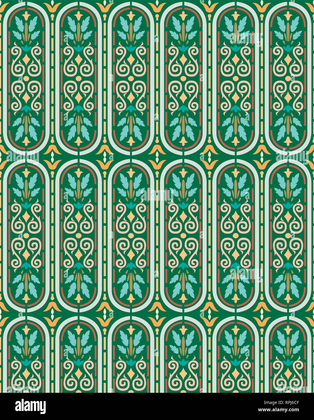 Vector - Seamless pattern stock vector, use for tiled background ...