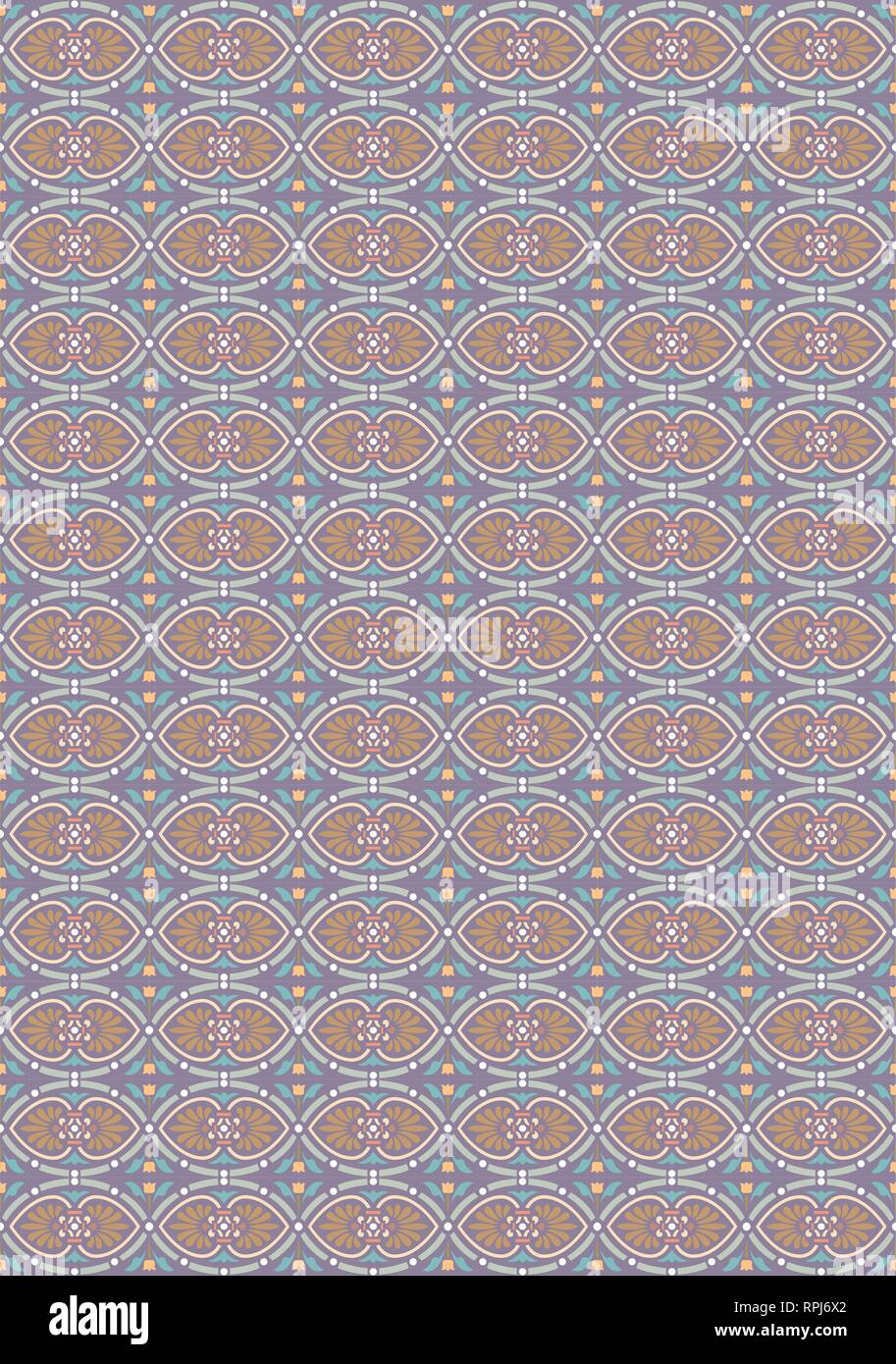 Vector - Seamless pattern stock vector, use for tiled background ...