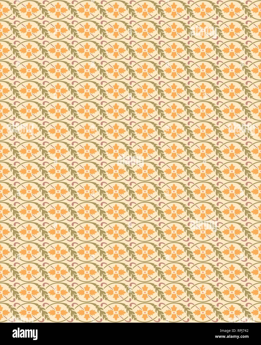 Vector - Seamless pattern stock vector, use for tiled background ...