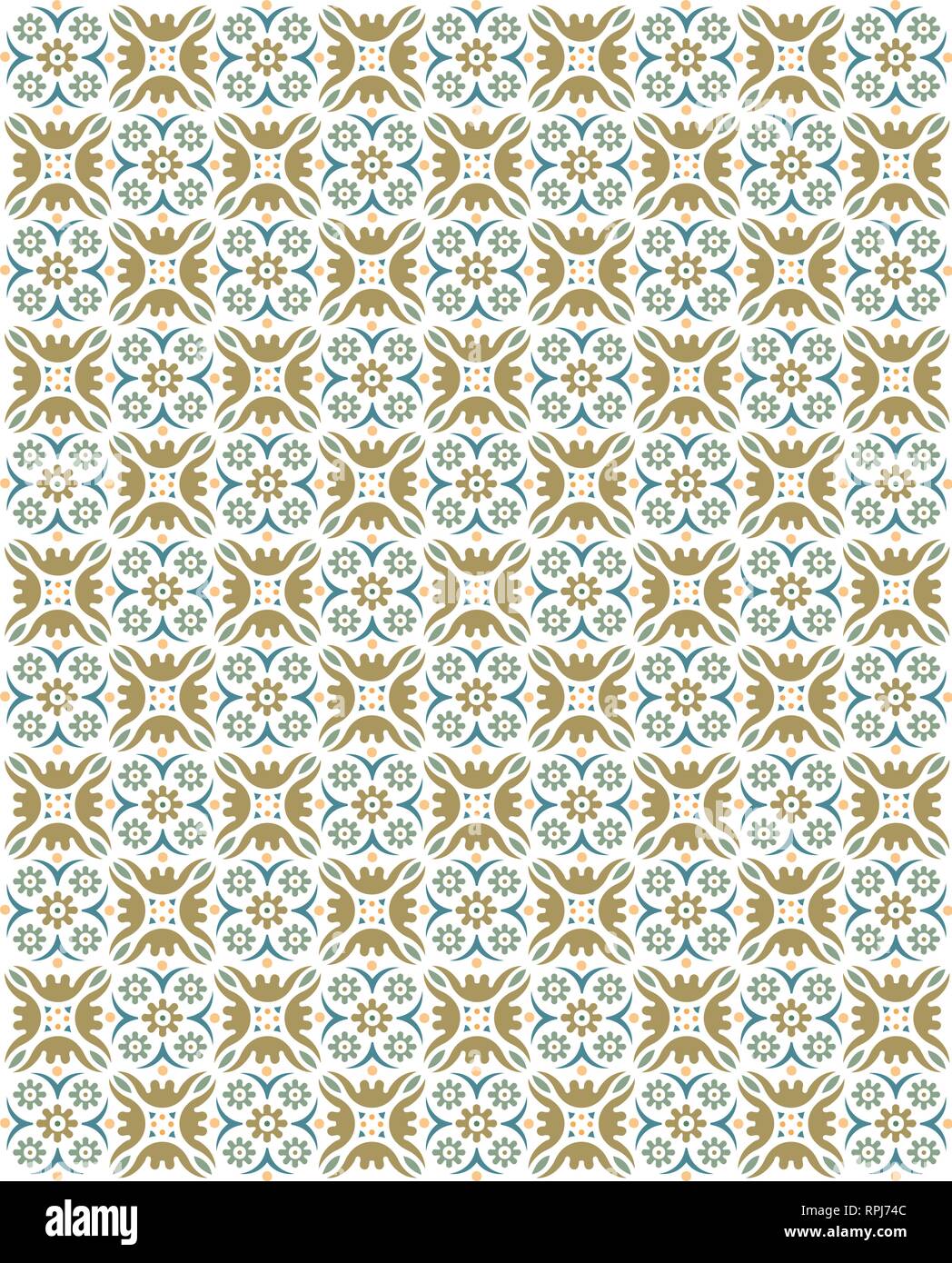 Vector - Seamless pattern stock vector, use for tiled background ...