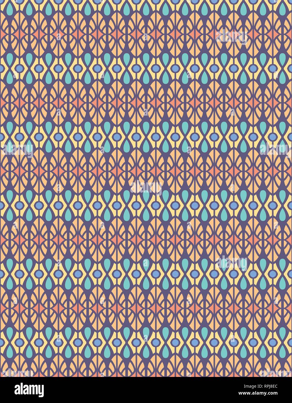 Vector - Seamless pattern stock vector, use for tiled background ...