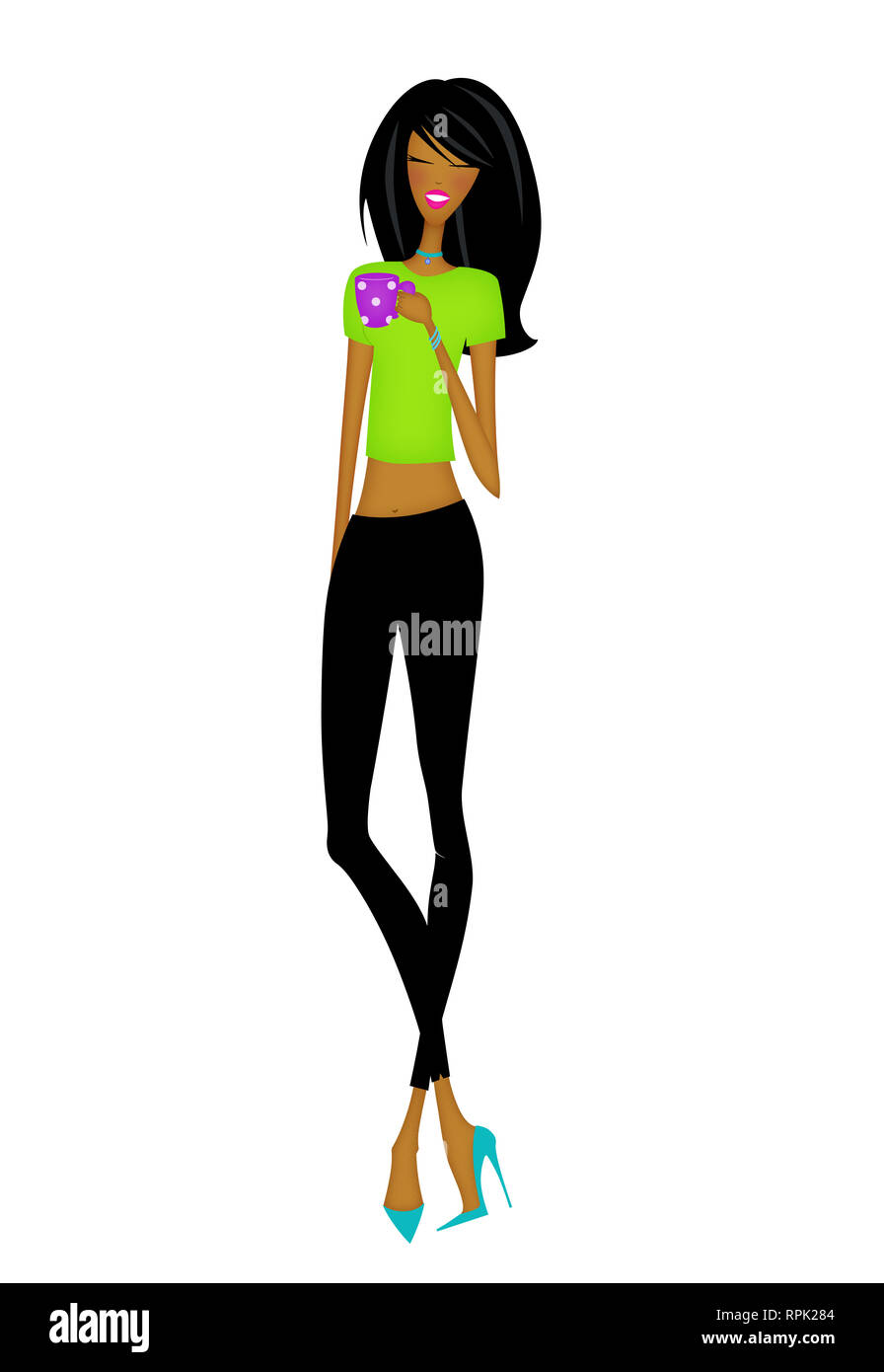 Hot indian girl Cut Out Stock Images & Pictures - Alamy