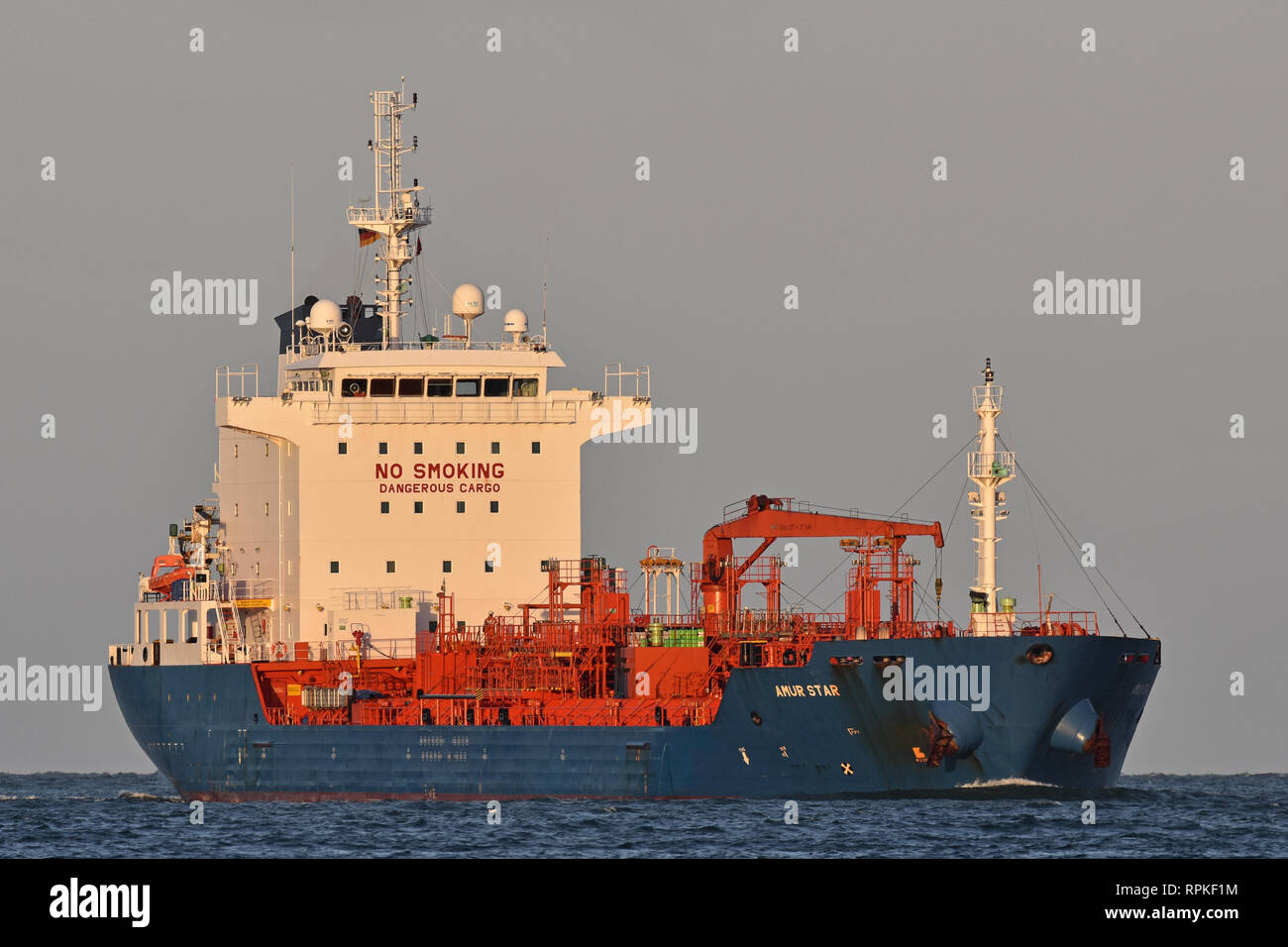 Chemical/Oil Products Tanker Amur Star Stock Photo
