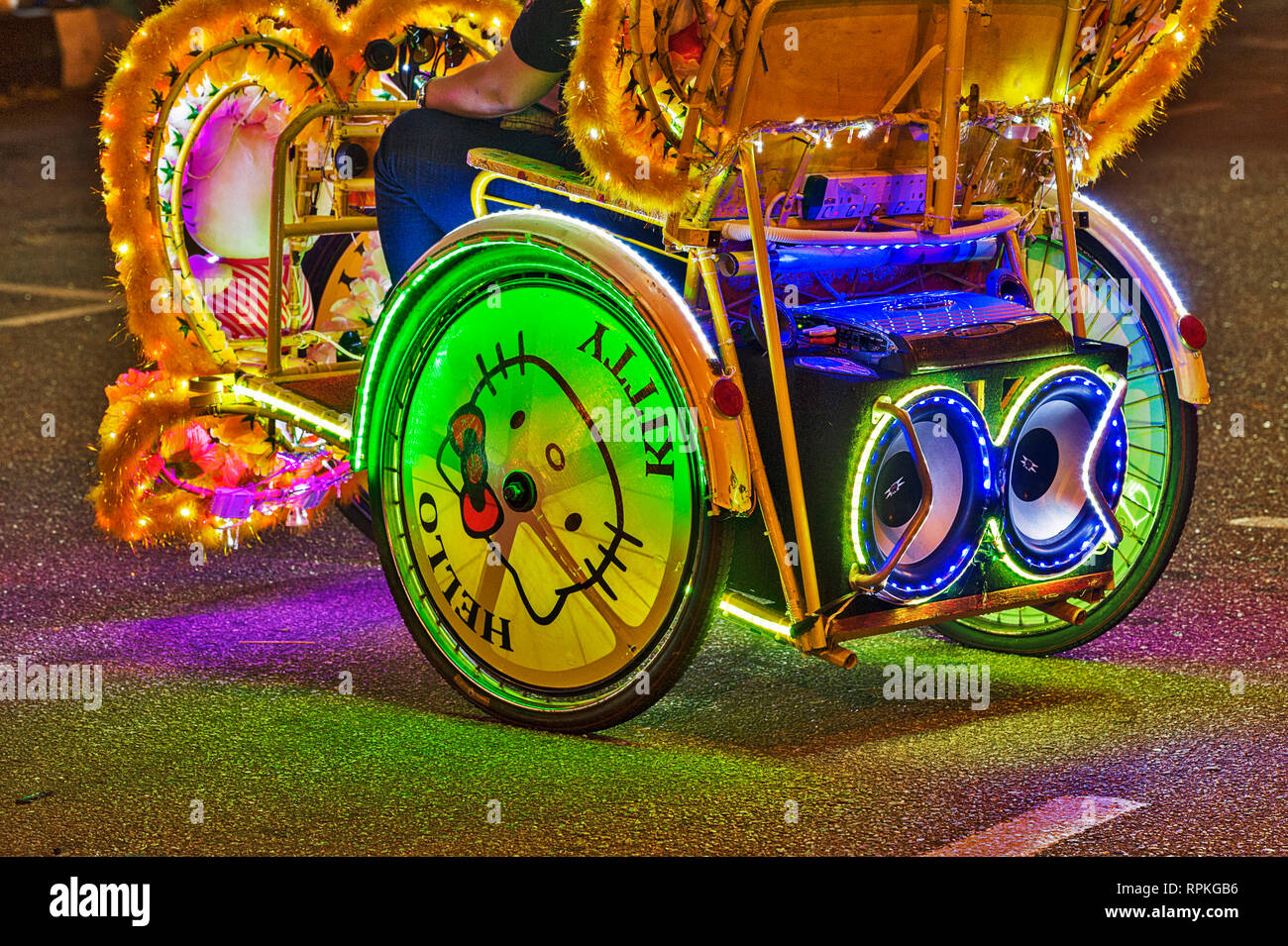 Hello kitty cycle rickshaw hi-res stock photography and images - Alamy