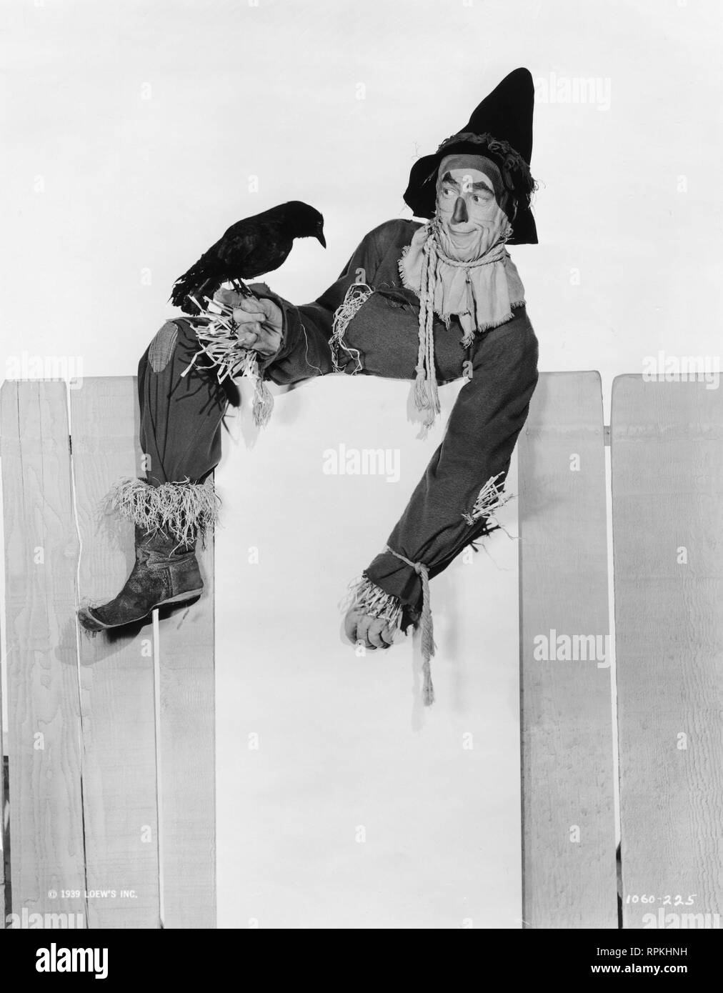 The Wizard of Oz 1939  Ray Bolger as Scarecrow  director Victor Fleming  Frank L Baum MGM Stock Photo