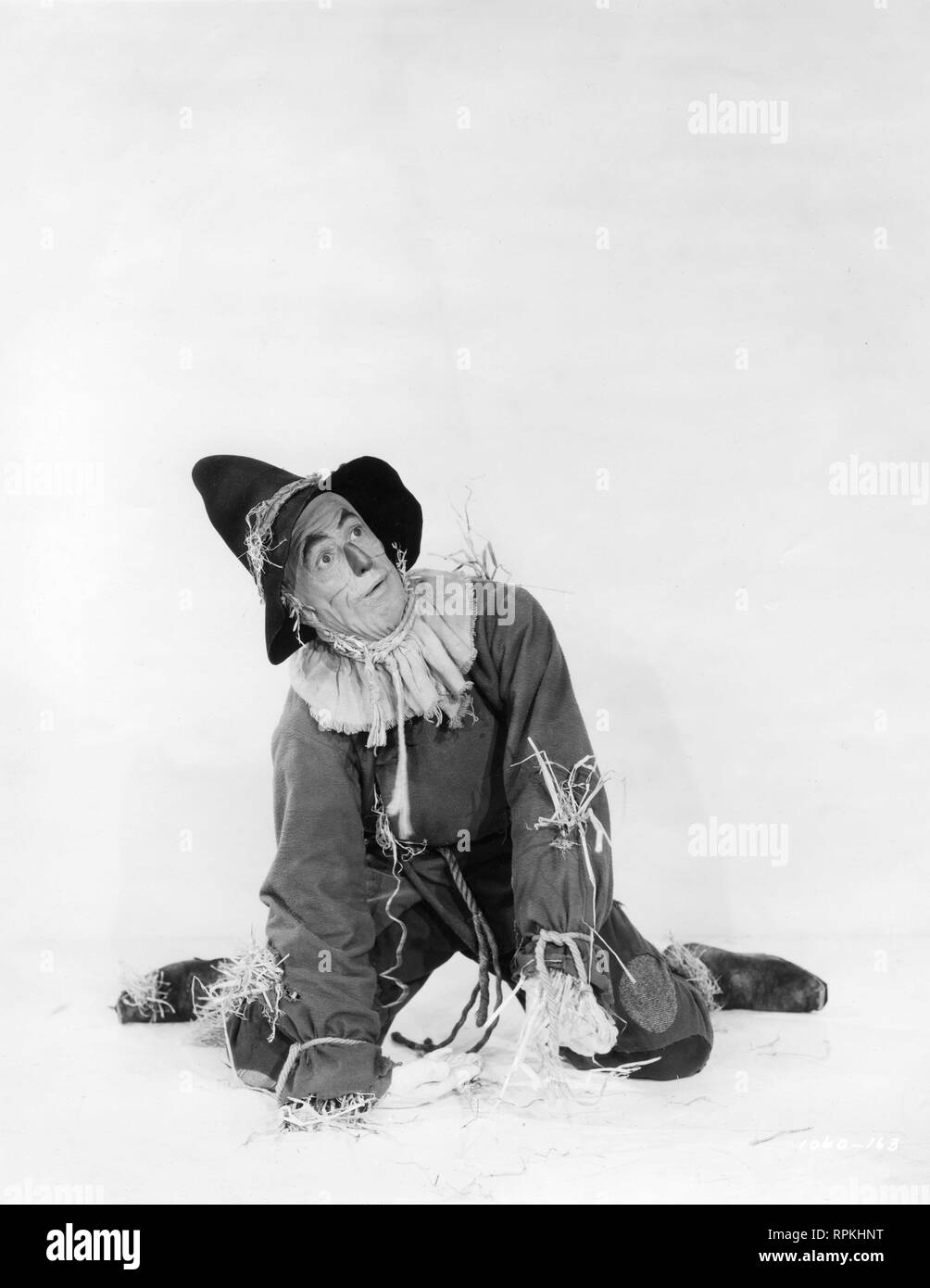 The Wizard of Oz 1939  Ray Bolger as Scarecrow  director Victor Fleming  Frank L Baum MGM Stock Photo