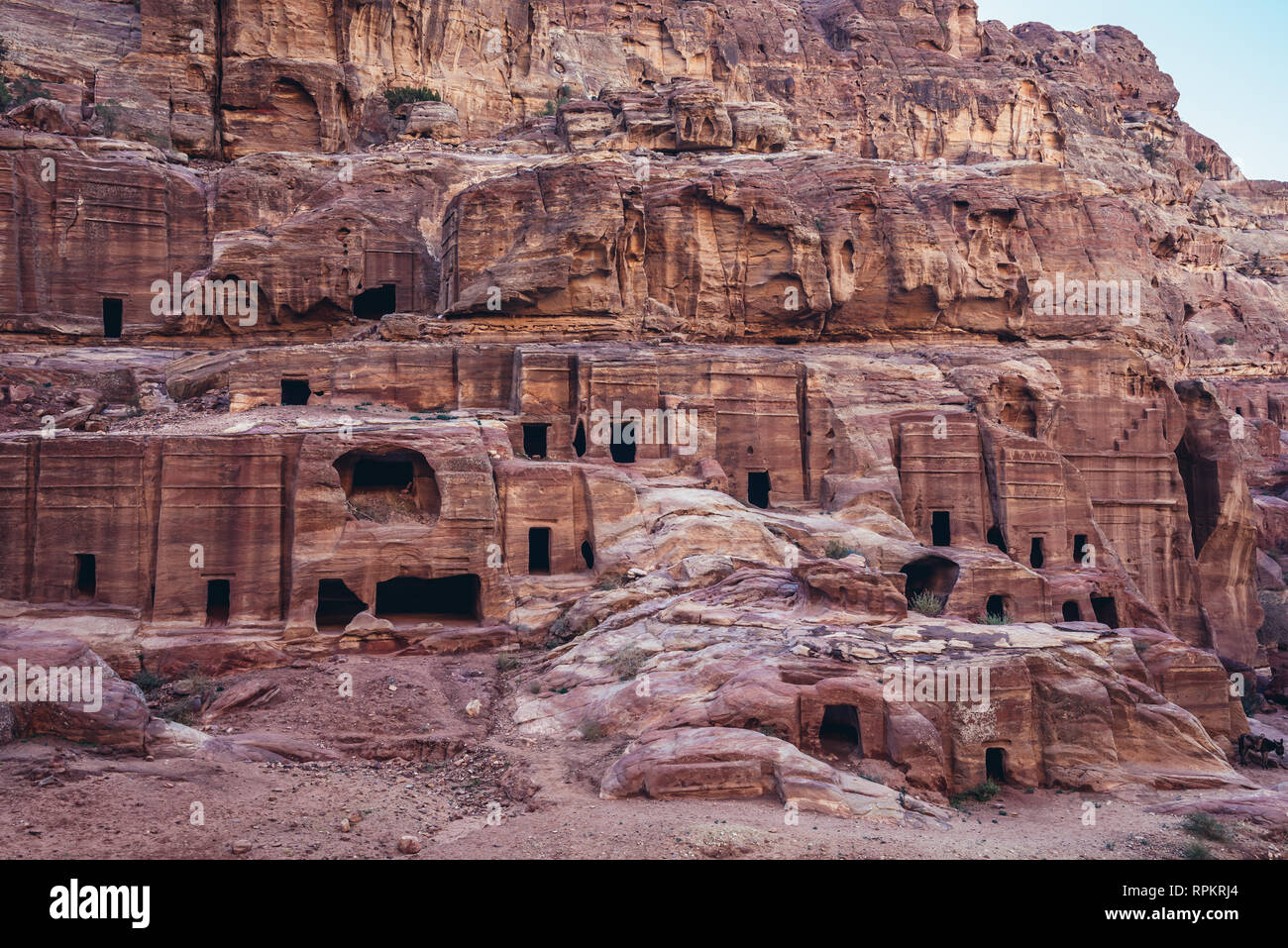 Nabataeans tombs hi-res stock photography and images - Alamy