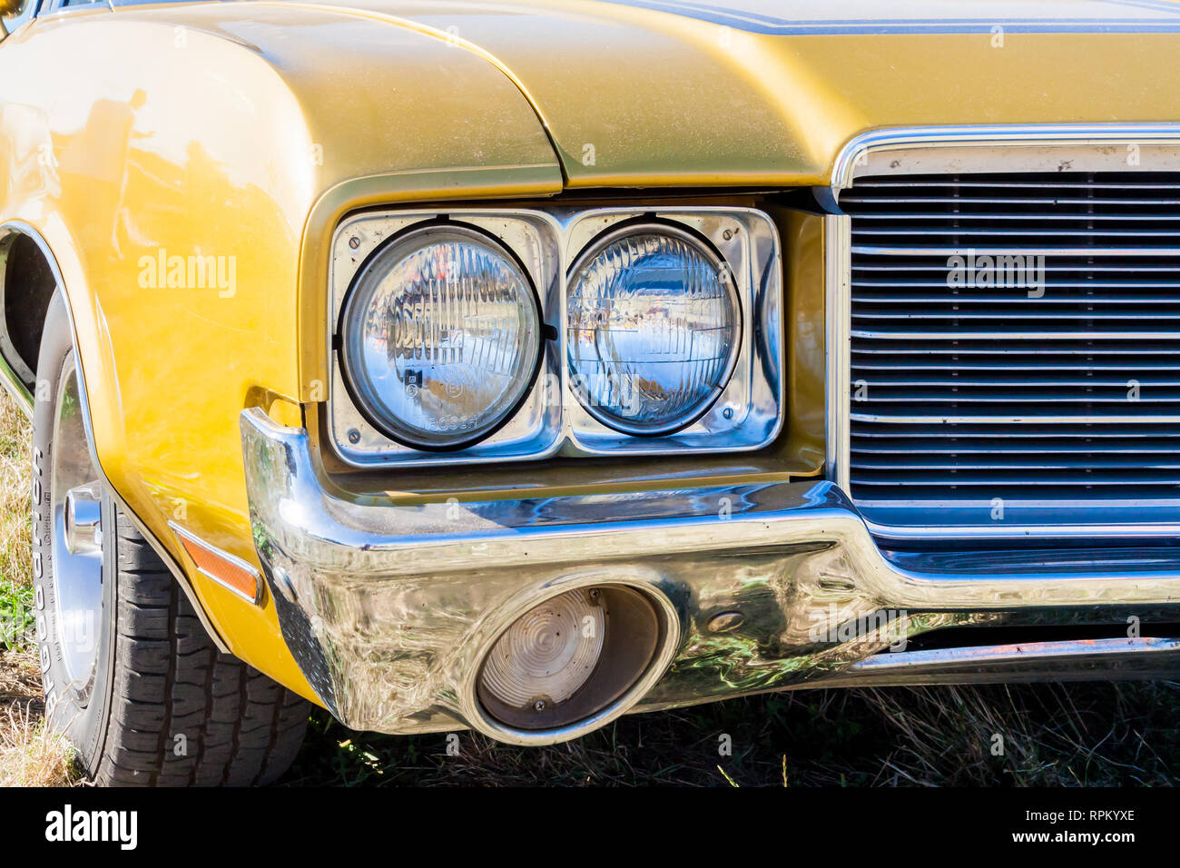 Classic us muscle cars hi-res stock photography and images - Alamy