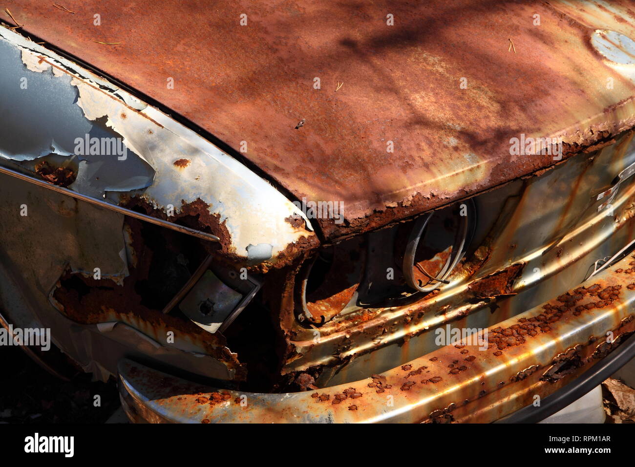 Rotten car Stock Photo