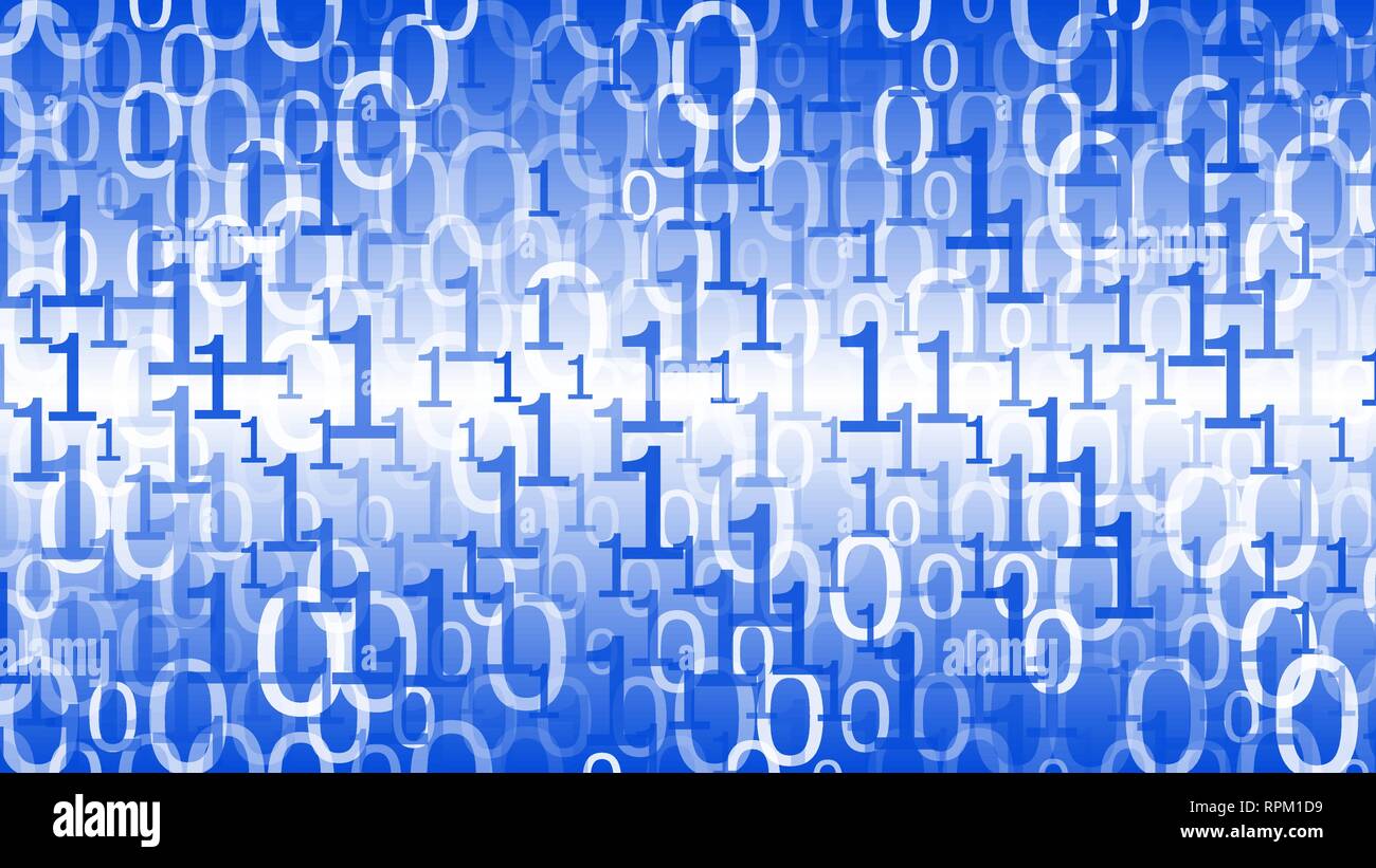 Cyber security technology, machine learning computer code vector ...