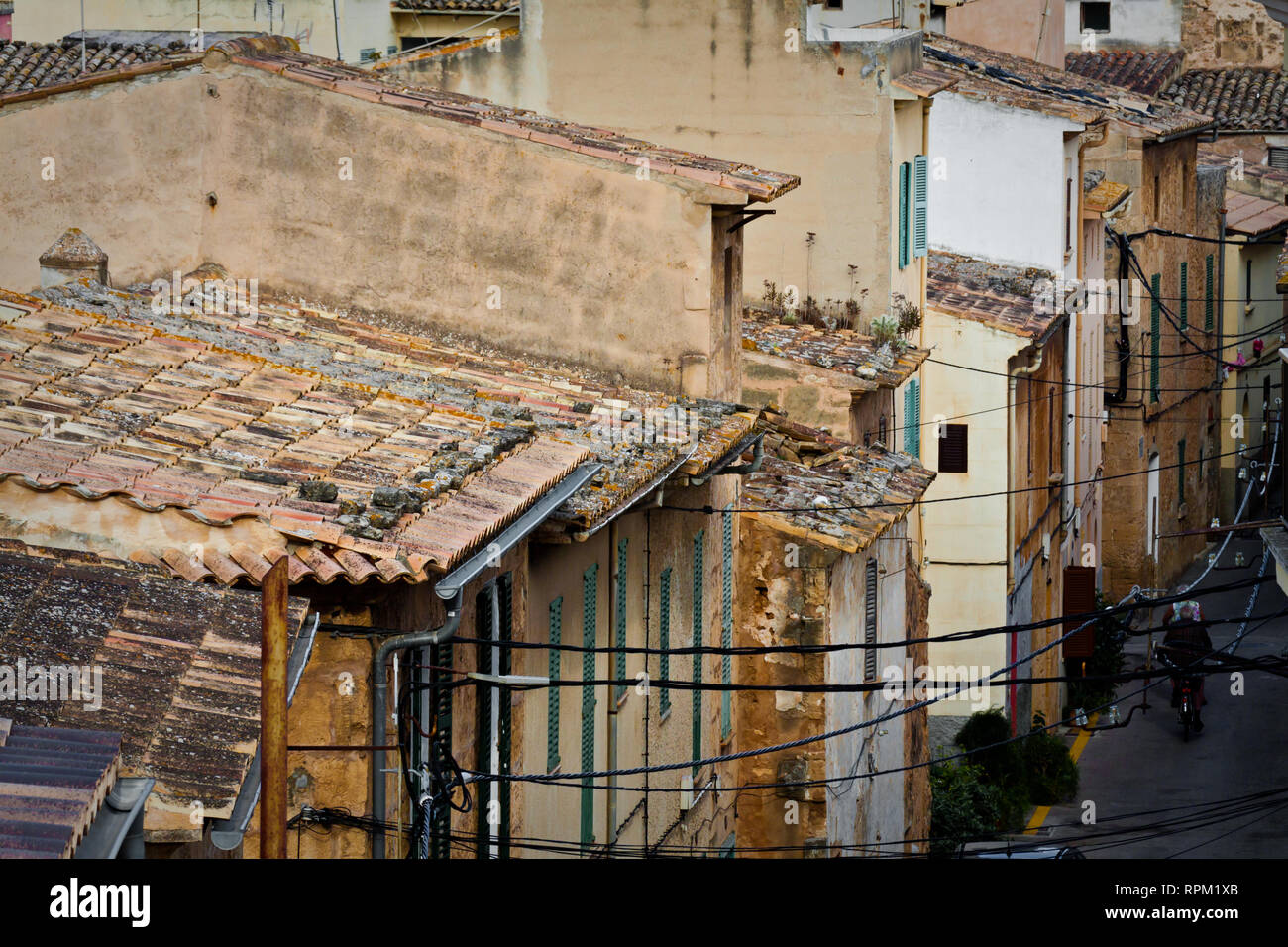 Alcudia, old town Stock Photo Alamy