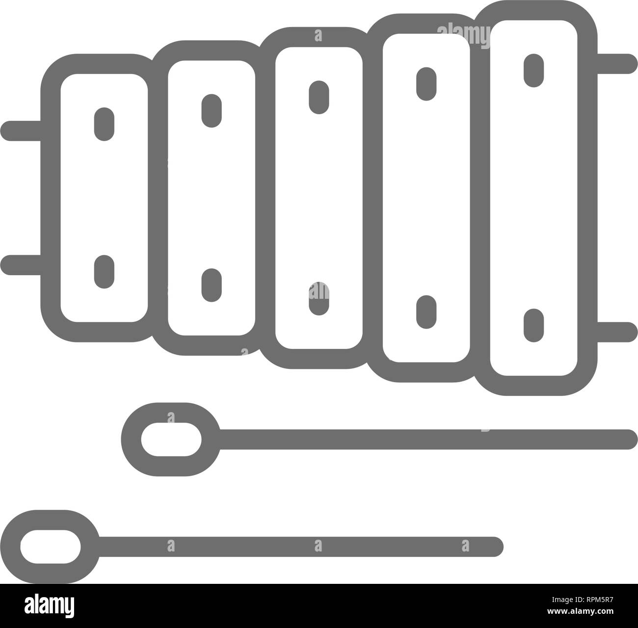 Xylophone child Black and White Stock Photos & Images - Alamy