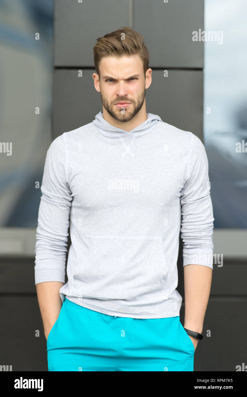 Sporty menswear hi-res stock photography and images - Alamy