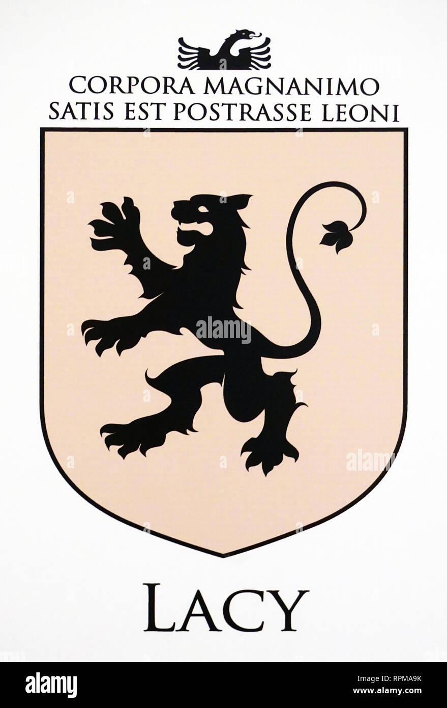 Lacy Family coat of Arms or ''Important '' people coat of arms or City