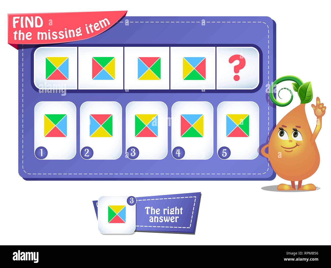 educational game for kids and adults. development of logic, iq. Task ...
