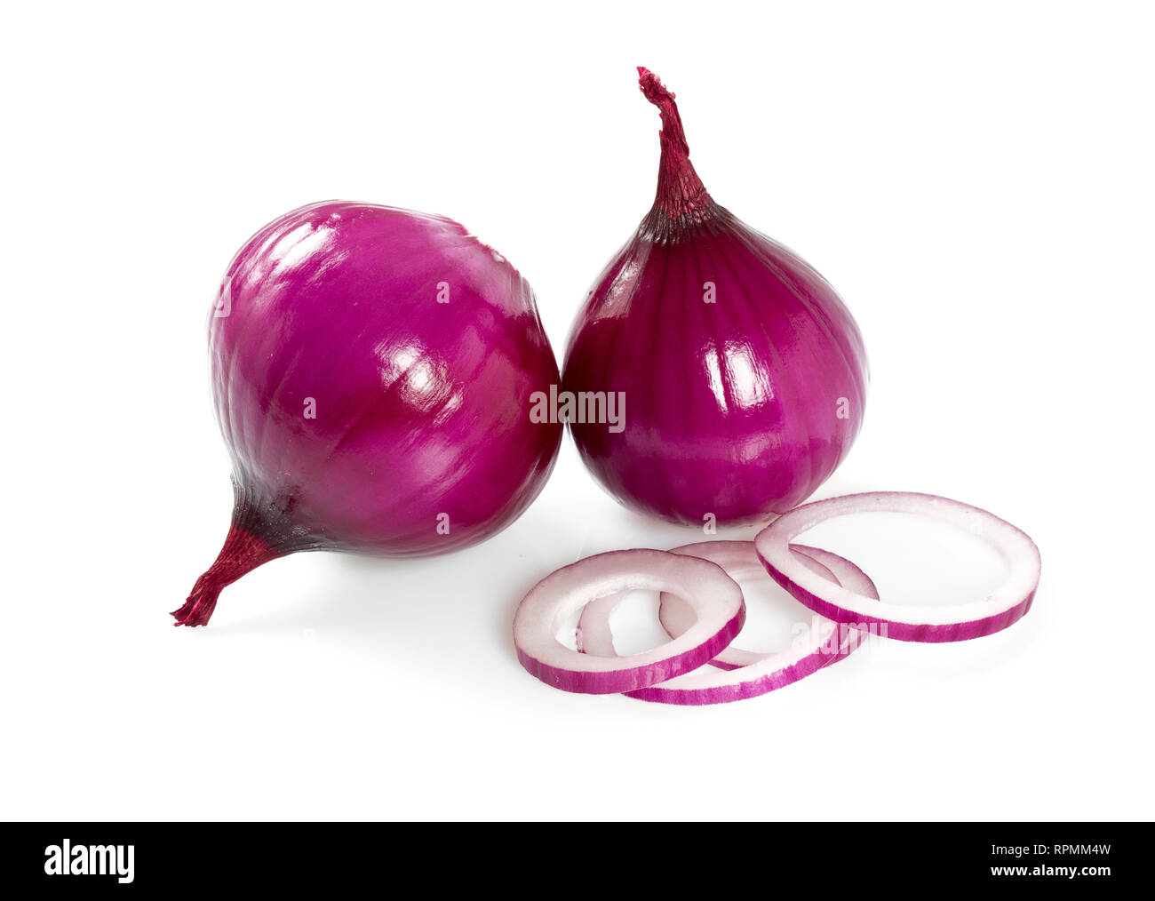 red onion isolated on white background Stock Photo Alamy