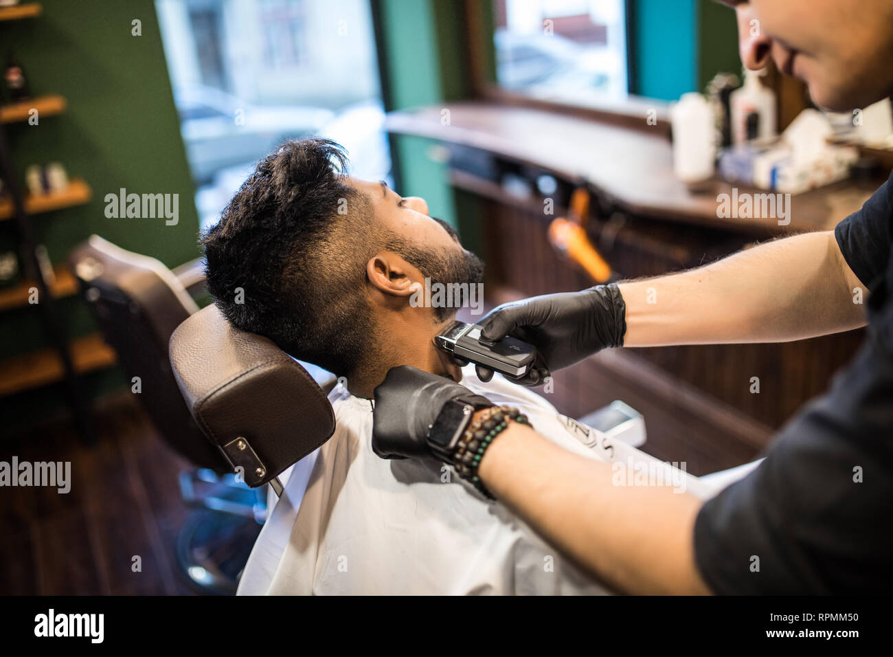 barber shop electric razor