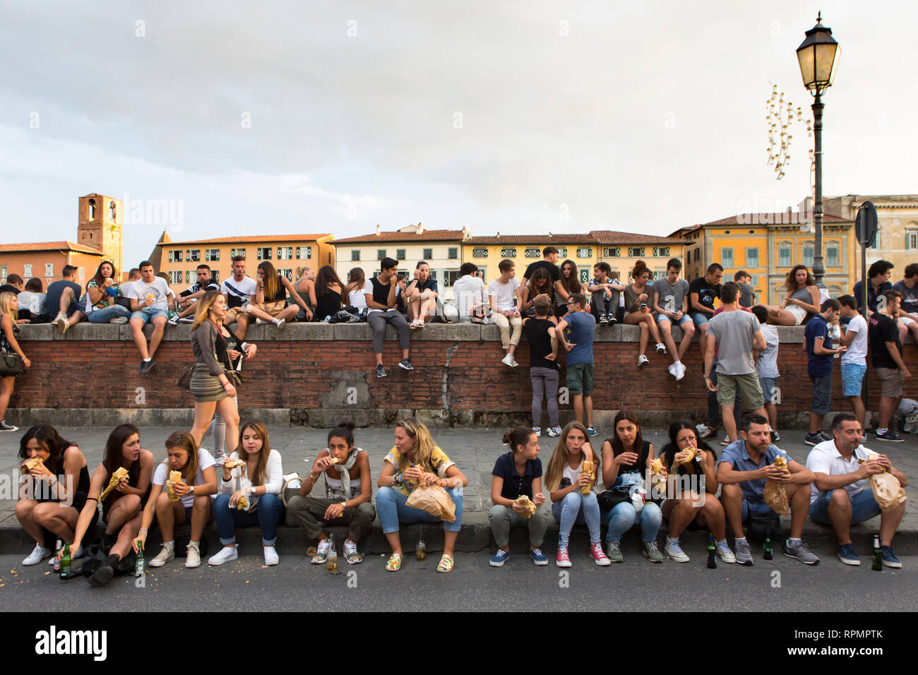PISA - On the 16th of June the Luminara festival is held in honour of ...