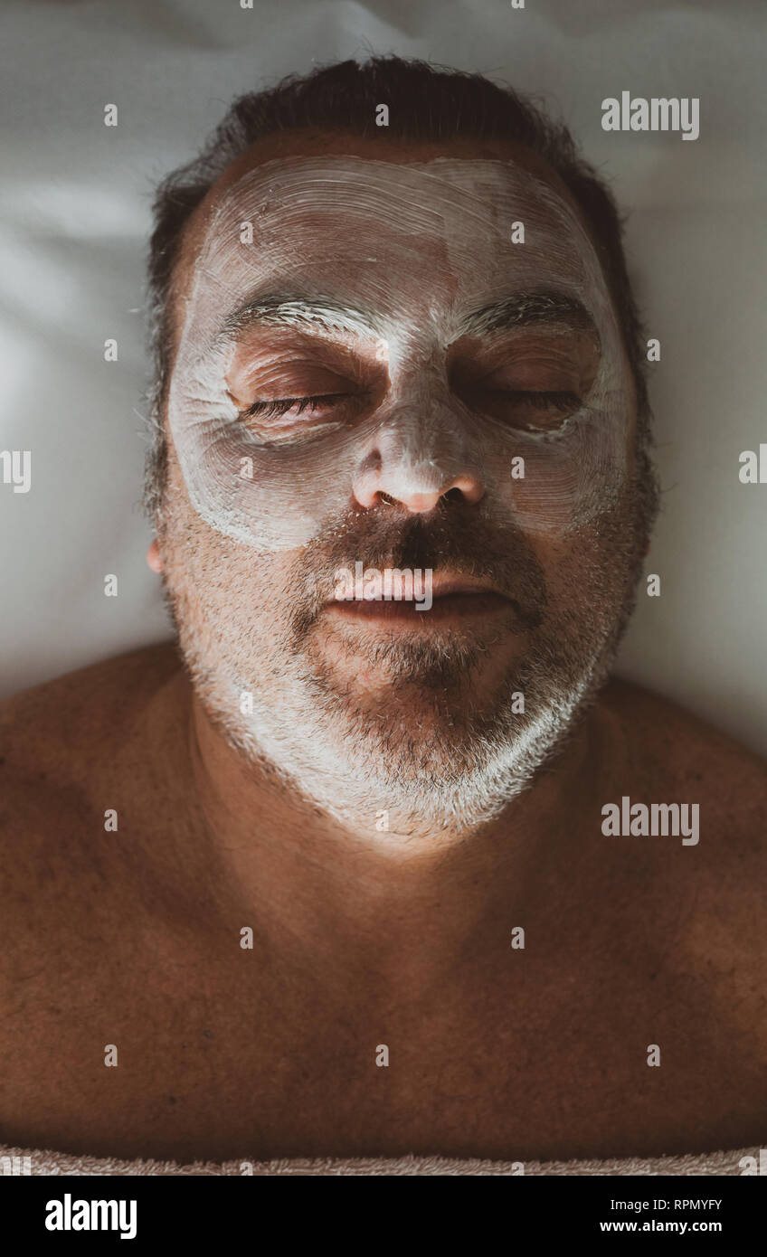 Middle aged man mask hi-res stock photography and images - Alamy
