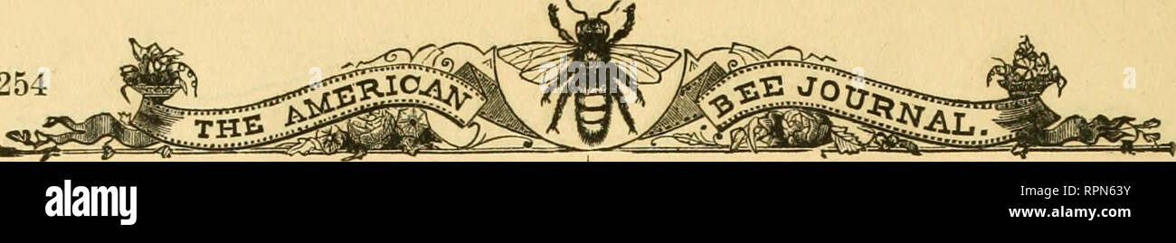 American Bee Journal Bee Culture Bees 254 Ceresin Wax Editor Journal Will You Please Inform Us
